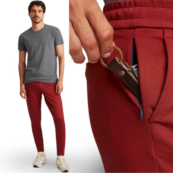 Bonobos The Homestretch Jogger - Lightweight Cinnamon - Picture 5 of 7